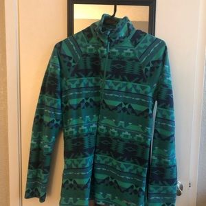 Aztec fleece pullover